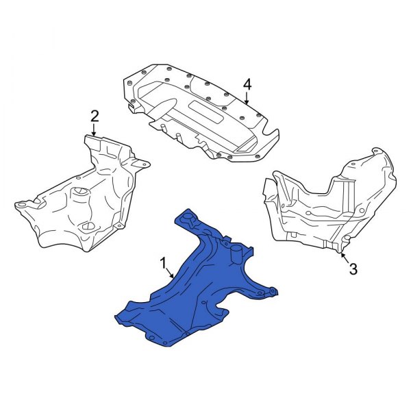 Floor Pan Splash Shield