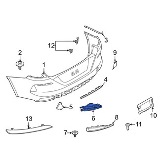 BMW OE - Rear Left Bumper Trim