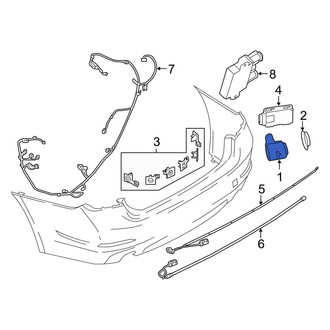 BMW OE - Front Outer Parking Aid Sensor