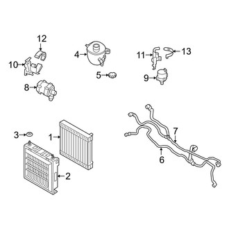 BMW OE - Cooling - Radiator & Components (Auxiliary)