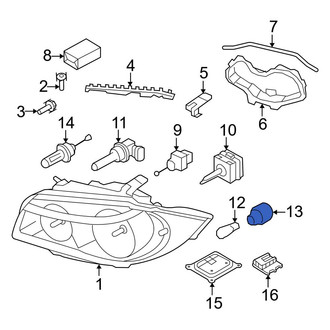 BMW OE - Front Turn Signal Light Socket