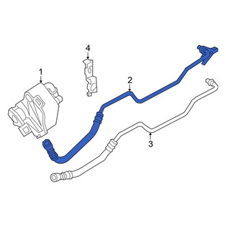 BMW OE - Automatic Transmission Oil Cooler Tube