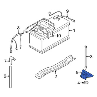 BMW OE - Battery Hold Down