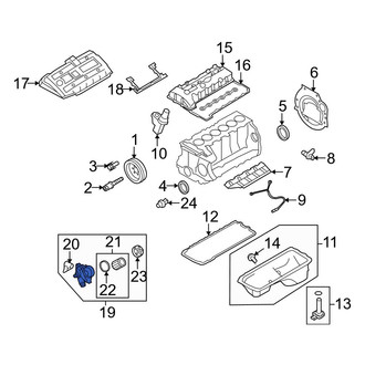 BMW OE - Engine Oil Filter Housing