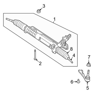 BMW OE - Steering Gear & Linkage (W/O Active Steering)