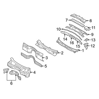 BMW OE - Cowl