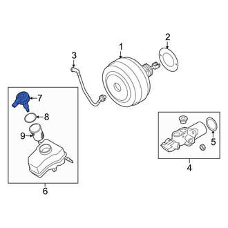 BMW OE - Brake Master Cylinder Reservoir Cap