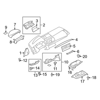 BMW OE - Instrument Panel Components
