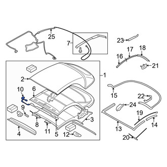 BMW OE - Convertible Top Wiring Harness