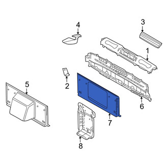 BMW OE - Lower Roll Bar Trim Panel