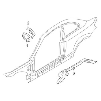 BMW OE - Pillars, Rocker & Floor - Inner Components (Coupe)