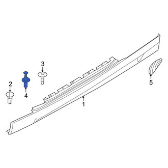 BMW OE - Rocker Panel Molding Clip
