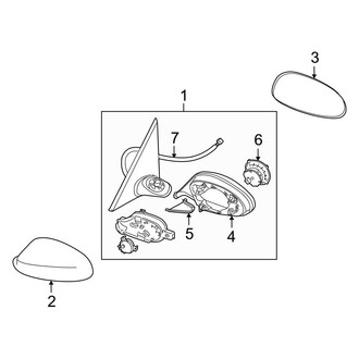 BMW OE - Door - Outside Mirrors