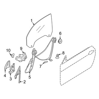 BMW OE - Door - Glass & Hardware
