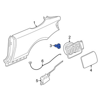 BMW OE - Fuel Door Bumper