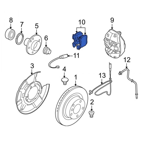 Disc Brake Pad Set