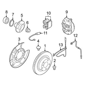 BMW OE - Rear Suspension - Brake Components