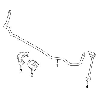 BMW OE - Rear Suspension - Stabilizer Bar & Components