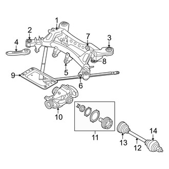 BMW OE - Rear Suspension - Axle & Differential