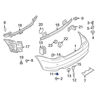 BMW OE - Rear Parking Aid Sensor Housing