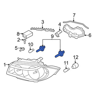 BMW OE - Front Headlight Bulb