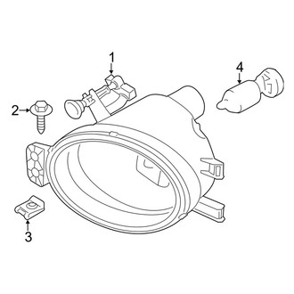 BMW OE - Front Lamps - Fog Lamps (W/O M Package)