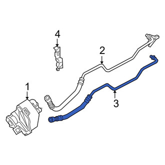 BMW OE - Automatic Transmission Oil Cooler Tube