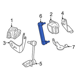 BMW OE - Rear Headlight Level Sensor Strut Support
