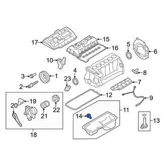 BMW OE - Engine Oil Drain Plug