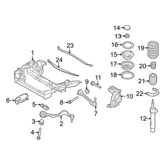BMW OE - Front Suspension - Suspension Components