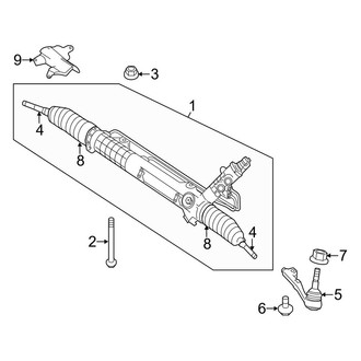 BMW OE - Steering Gear & Linkage (W/O Active Steering)