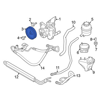 BMW OE - Power Steering Pump Pulley