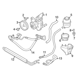 BMW OE - Steering Gear & Linkage - Pump & Hoses (W/O Active Steering)