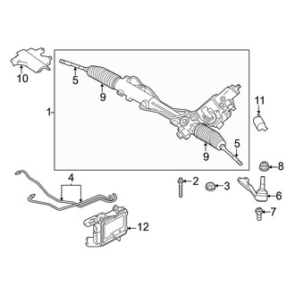 BMW OE - Steering Gear & Linkage (With Active Steering)