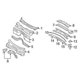 BMW OE - Cowl