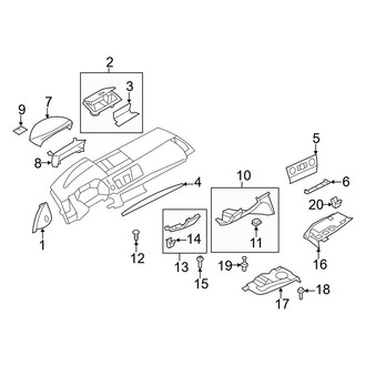 BMW OE - Instrument Panel Components