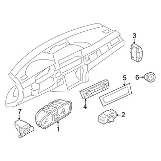 BMW OE - Instrument Panel - Cluster & Switches (Base)