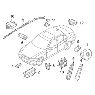 BMW OE - Restraint Systems - Air Bag Components