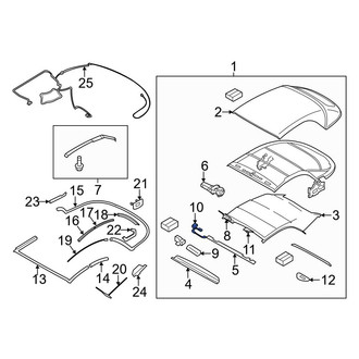 BMW OE - Convertible Top Wiring Harness