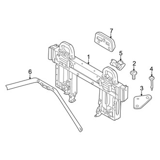 BMW OE - Convertible Top - Roll Bar (Convertible)