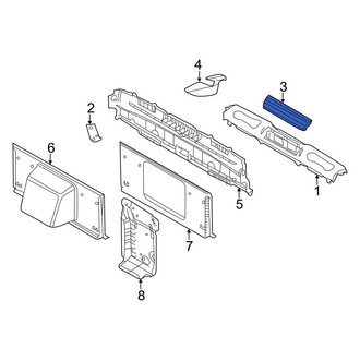 BMW OE - Lower Roll Bar Trim Panel