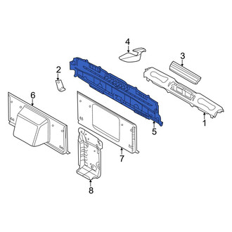 BMW OE - Upper Roll Bar Trim Panel