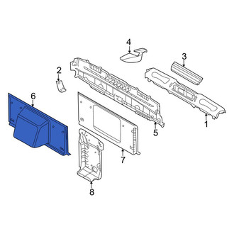 BMW OE - Roll Bar Trim Panel