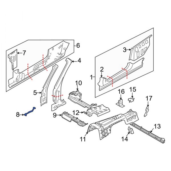 Body A-Pillar Bracket