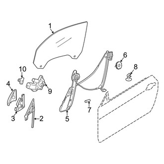 BMW OE - Door - Glass & Hardware (Base)