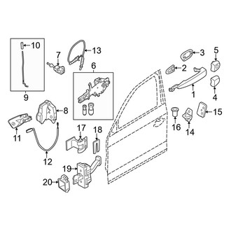BMW OE - Door - Lock & Hardware