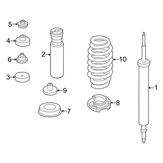 BMW OE - Rear Suspension - Shocks & Components