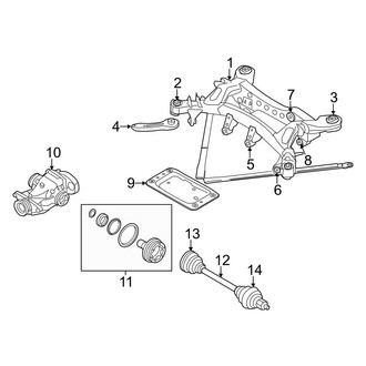 BMW OE - Rear Suspension - Axle & Differential