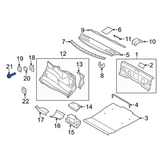 BMW OE - Rear Tie Down Hook Screw