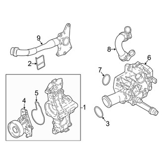BMW OE - Cooling - Water Pump (3.0L)